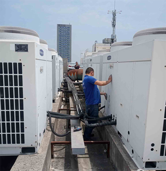 洛阳市中央空调制热和不制冷系统维修方法